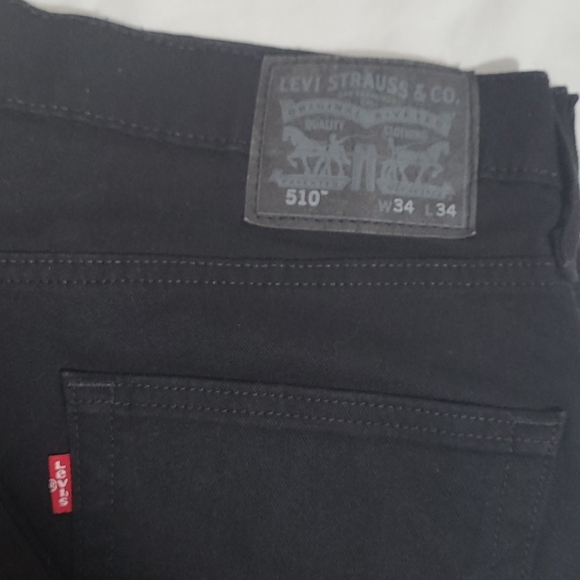 Levi's 510 Jeans, 34 W x 34 L, Black - Picture 4 of 5